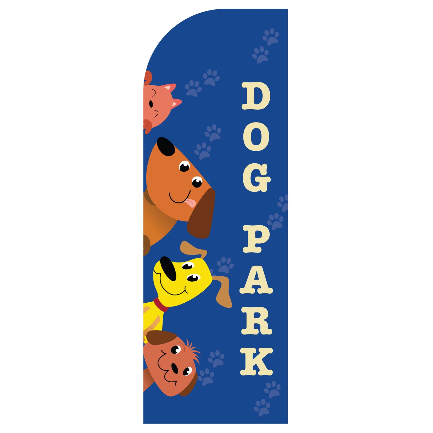 Flag - Dog Park - Blue