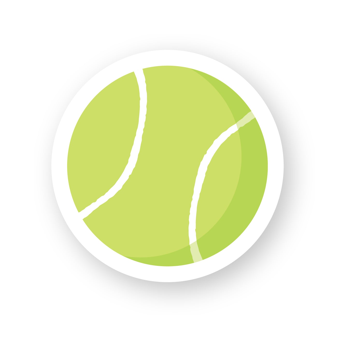 Tennis Ball Fence Art